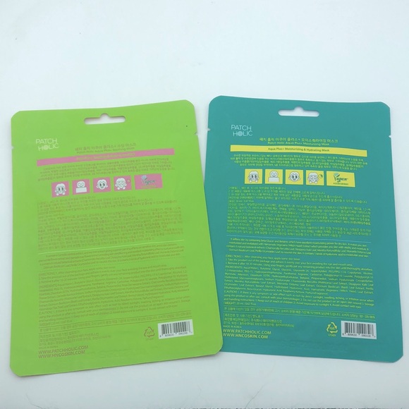 PATCH HOLIC Aqua Plus+ Masks Lot of 2 - Picture 4 of 4